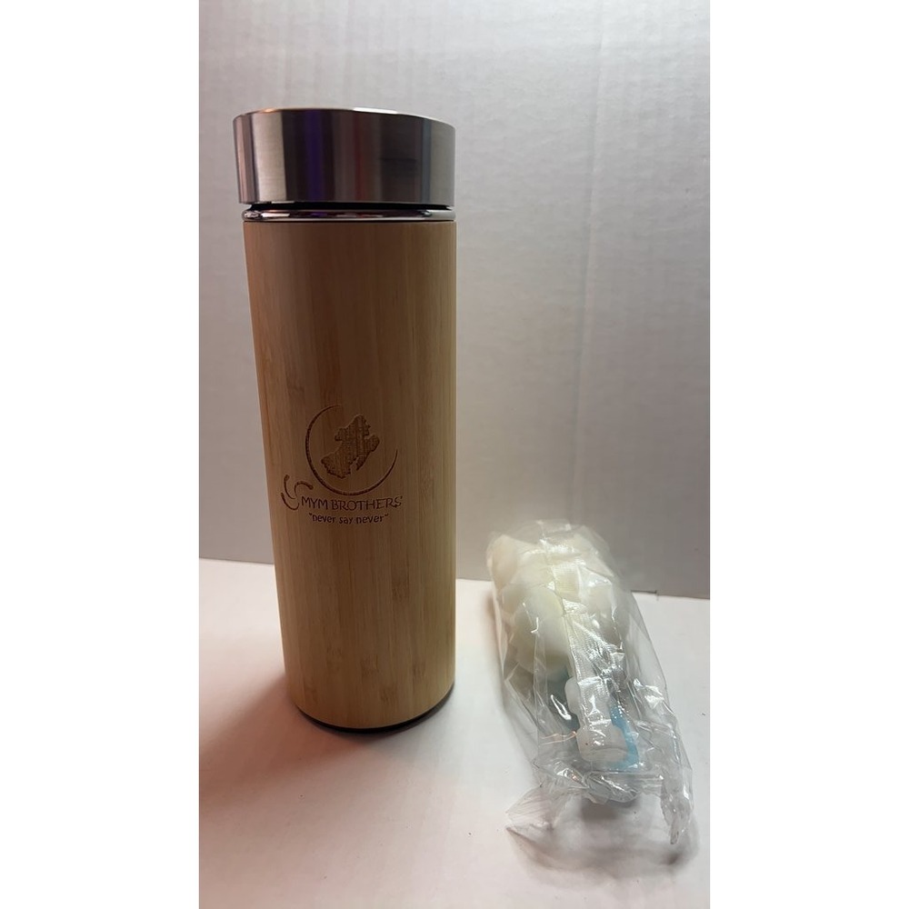 MYM Brothers Bamboo Thermos with Tea Infuser